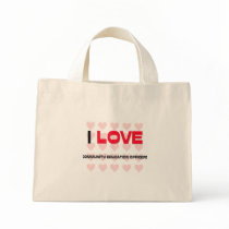 I LOVE COMMUNITY EDUCATION OFFICERS TOTE BAG