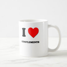 I Love Complements Coffee Mug