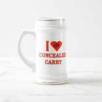 I LOVE CONCEALED CARRY COFFEE MUG