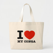 I love congas bags