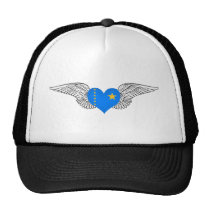 I Love Congo -wings hats