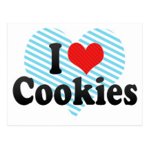 I Love Cookies Post Cards