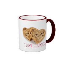 I LOVE COOKIES!!, YUMMY COOKIES!!! COFFEE MUGS