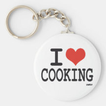 I LOVE COOKING KEY CHAIN