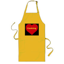 "I love cooking kitchen apron"