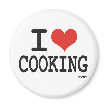I LOVE COOKING MAGNET