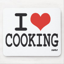 I LOVE COOKING MOUSEPADS