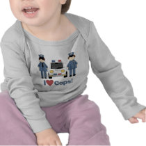 I Love Cops Tshirt
