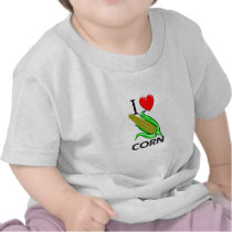 I Love Corn T-shirts