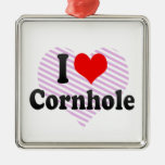 I love Cornhole Christmas Tree Ornaments