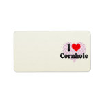 I love Cornhole Labels