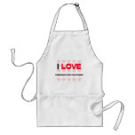I LOVE CORPORATE EXECUTIVE OFFICERS aprons