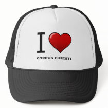 I LOVE CORPUS CHRISTI,TX - TEXAS MESH HATS