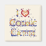 I Love Cosmic Latte Refrigerator Magnets