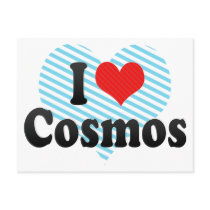 I Love Cosmos Post Cards