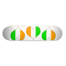 I Love Cote Divoire Skateboard Deck
