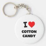 I love Cotton Candy Key Chain