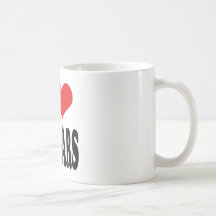 I Love Cougars Coffee Mug
