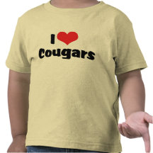 I Love Cougars T-Shirt