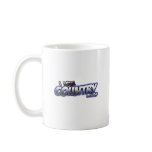 I Love Country BLUES music Mug
