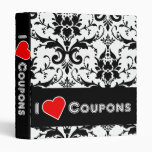 I Love Coupons Vinyl Binders