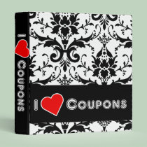 I Love Coupons binders
