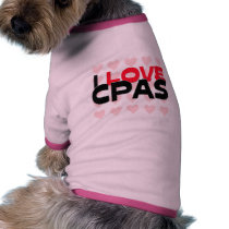 I LOVE CPAS PET TEE