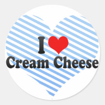 I Love Cream Cheese Sticker