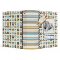 I Love Critters 1.5in Baby Album 3 Ring Binders