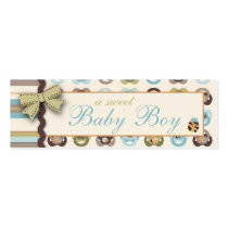 I Love Critters Skinny Gift Tag Business Card Template