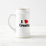 I Love Croatia Coffee Mug