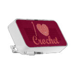 I Love Crochet Doodle Speaker