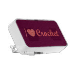 I Love Crochet Doodle Speaker