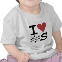 I Love Crosswords Clothing and Accessories Tshirt