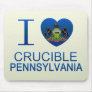 I Love Crucible, PA Mousepads