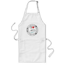 I Love Cruise Ships Apron