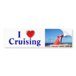 I Love Cruising C bumper stickers