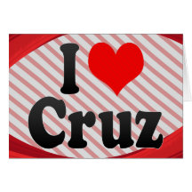 I love Cruz Card