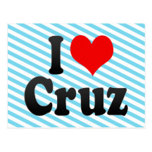 I love Cruz Postcards