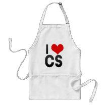 I Love CS Aprons
