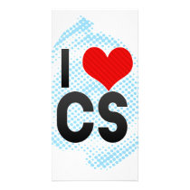 I Love CS Photo Card
