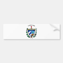 I LOVE CUBA -DESIGN 1 FROM 933958STORE BUMPER STICKERS