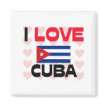 I Love Cuba Refrigerator Magnets