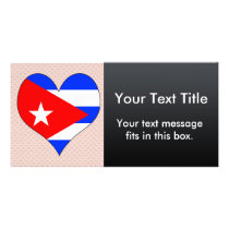 I Love Cuba Photo Greeting Card
