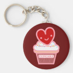I Love Cupcake Keychain