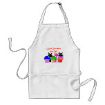 "I love cupcakes and cats"--Cupcake Lovers Gifts Aprons