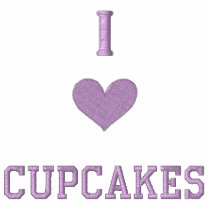 "I LOVE CUPCAKES" SHIRT - Customized EMBROIDERY Polo