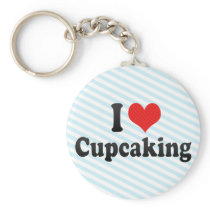 I Love Cupcaking keychains