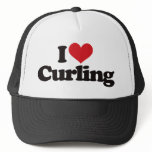 I Love Curling Hats