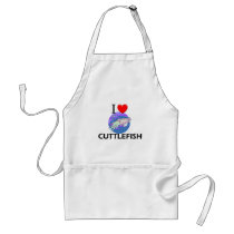 I Love Cuttlefish Apron